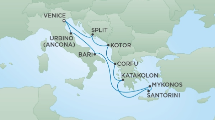 Morze Śródziemne - Wenecja - Seven Seas Voyager
