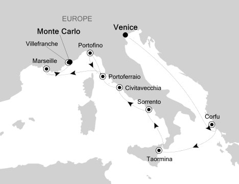 Morze Śródziemne - Wenecja - Silver Whisper