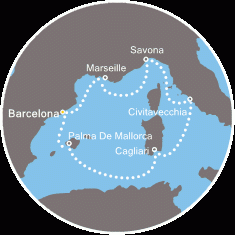 Morze Śródziemne- Barcelona- Costa Diadema