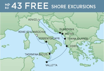 Morze Śródziemne- Civitavecchia- Seven Seas Voygaer