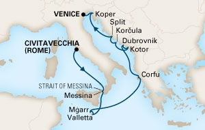 Morze Śródziemne- Civitavecchia- Westerdam