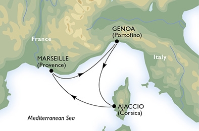 Morze Śródziemne- Genua- MSC Magnifica