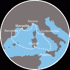 Morze Śródziemne- Marsylia- Costa Diadema