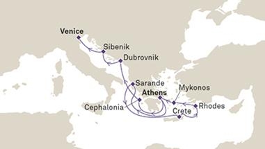 Morze Śródziemne- Piraeus- Queen Victoria