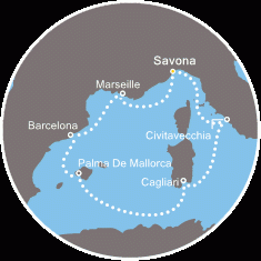 Morze Śródziemne -Savona - Costa Diadema