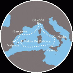 Morze Śródziemne- Savona-  Costa Fascinosa
