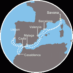 Morze Śródziemne- Savona-  Costa Favolosa