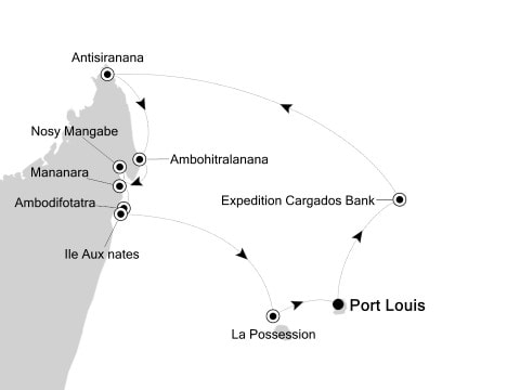 Ocean Indyjski - Port Louis - Silver Discoverer