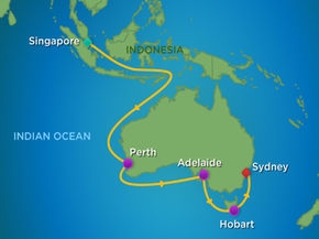 Australia- Singapur- Ovation of the Seas