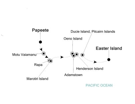 Polinezja Francuska, Wyspa Wielkanocna - Papeete - Silver E..