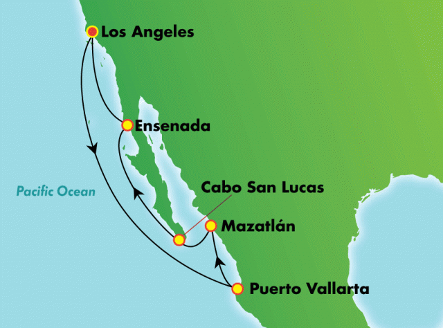 Riwiera Meksykańska ALL INCLUSIVE - Los Angeles - Norwegia..
