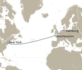 Transatlantyk - Hamburg - Queen Mary 2