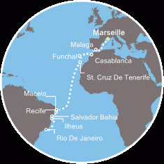 Transatlantyk - Marsylia - Costa Favolosa