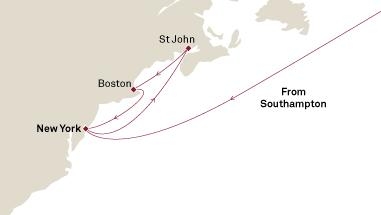 Transatlantyk - Southampton - Queen Mary 2