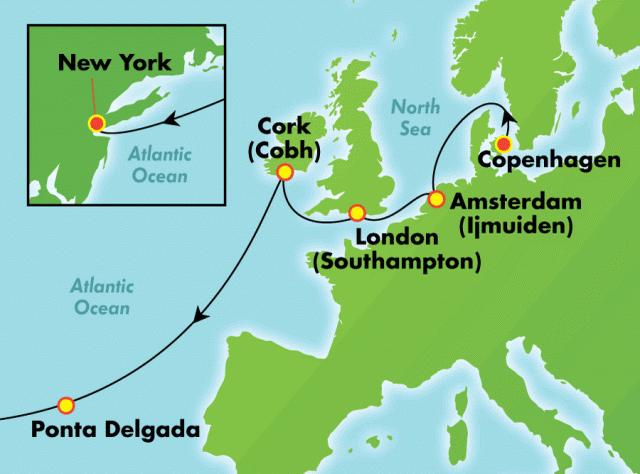 Transatlantyk ALL INCLUSIVE - Kopenhaga - Norwegian Breakaw..