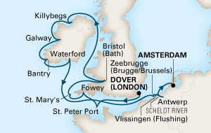 Wyspy Brytyjskie - Dover - Prinsendam