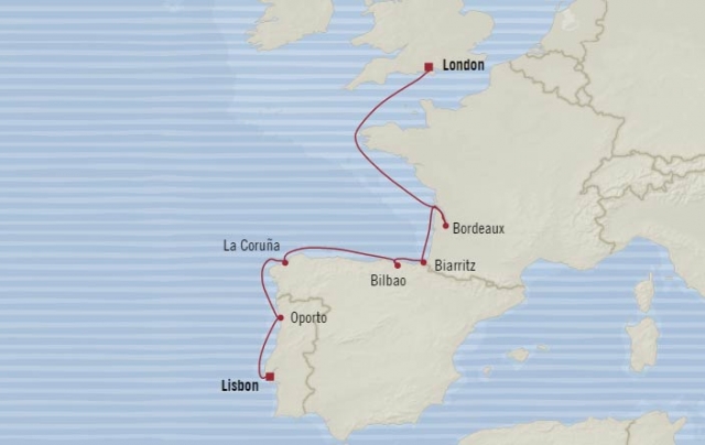 Wyspy Brytyjskie - Lizbona - Nautica