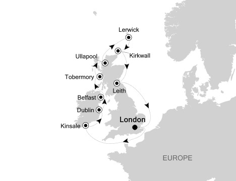 Wyspy Brytyjskie - Londyn - Silver Wind