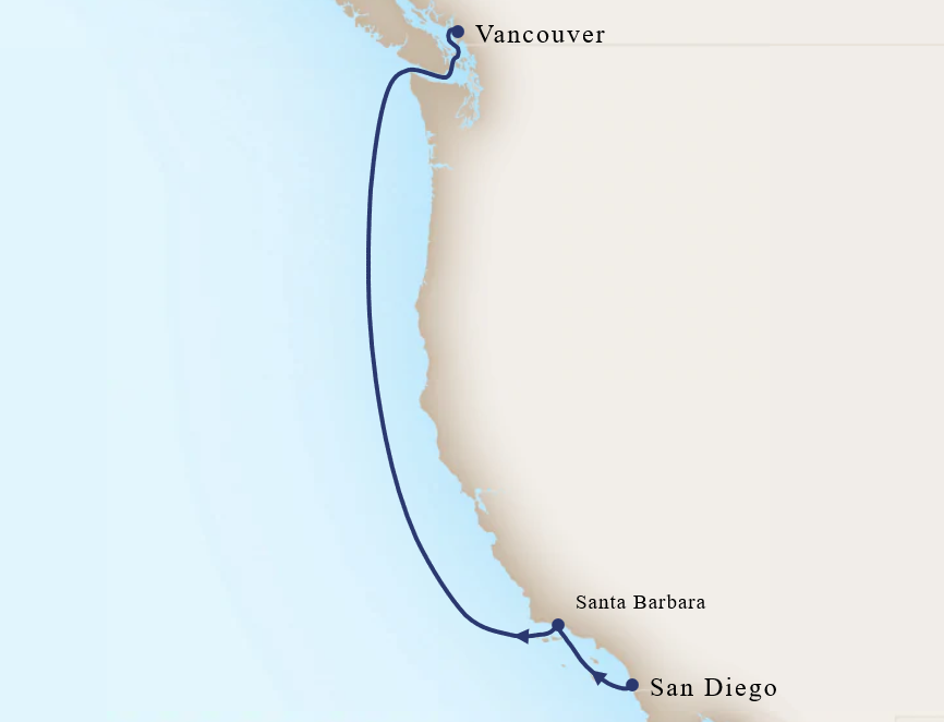 Zachodnie USA - San Diego - Eurodam