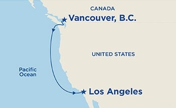 Zachodnie USA - Vancouver - Ruby Princess