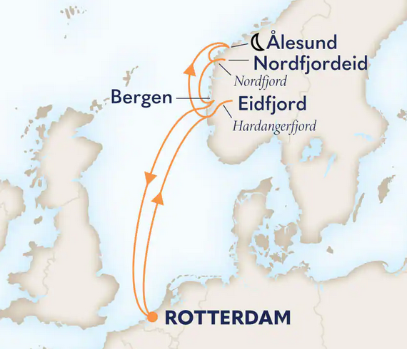 Fiordy Norweskie - Rotterdam