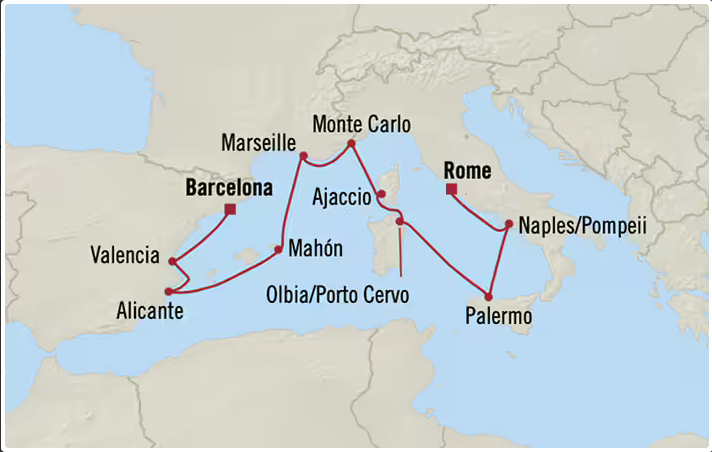 Morze Śródziemne - Civitavecchia - Nautica