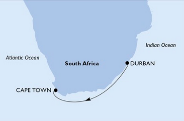 Afryka - Durban - MSC Splendida