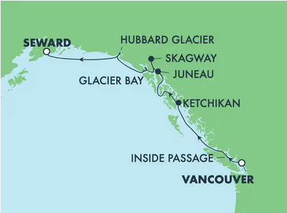 Alaska - Vancouver - Norwegian Jewel