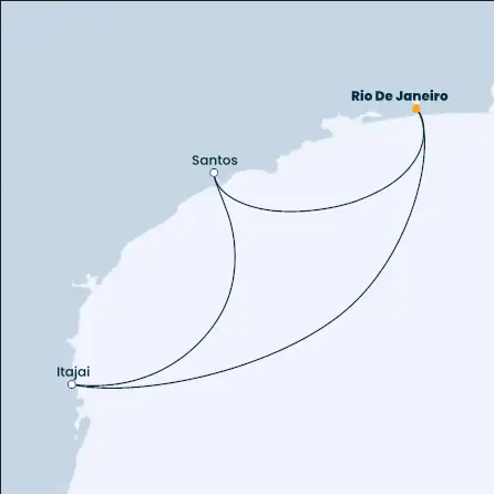 Ameryka Południowa - Rio de Janeiro - Costa Diadema