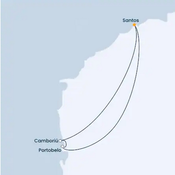 Ameryka Południowa - Santos - Costa Favolosa