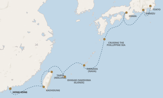 Azja - Tokio - Seven Seas Explorer