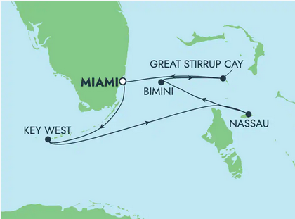 Bahamy - Miami - Norwegian Jade