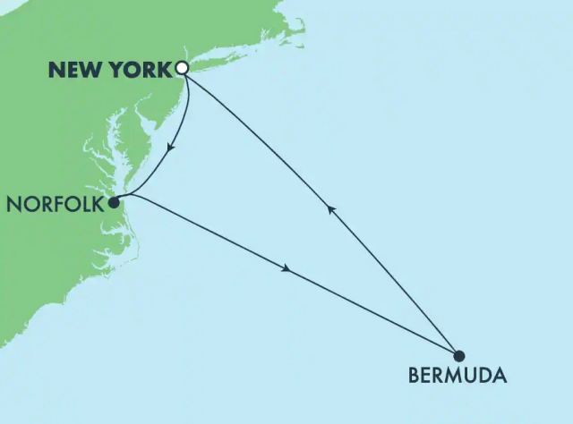 Bermudy - Nowy Jork - Norwegian Prima
