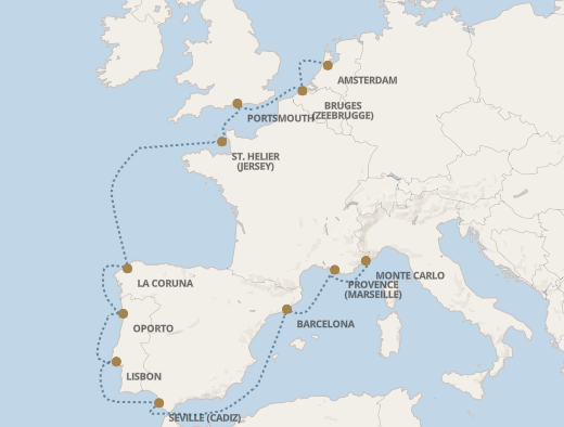 Dookoła Europy - Monte Carlo - Seven Seas Navigator