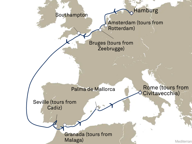 Dookoła Europy - Hamburg - Queen Victoria