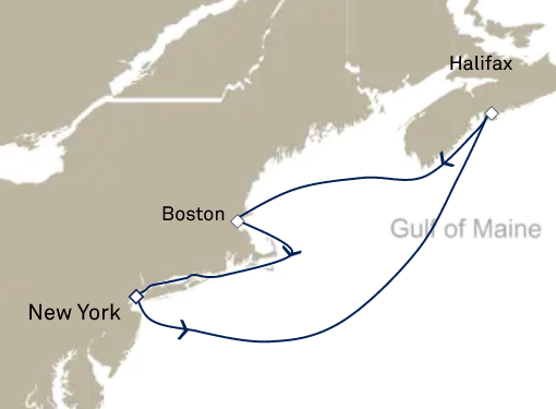Kanada - Nowy Jork - Queen Mary 2