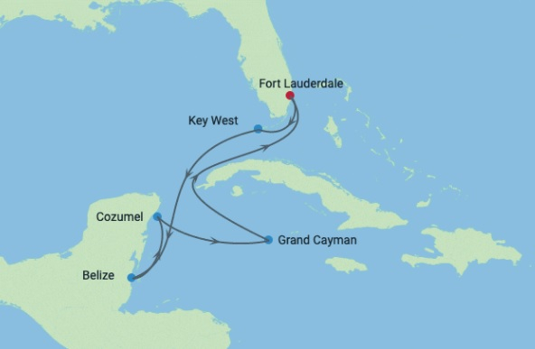 Karaiby - Fort Lauderdale - Celebrity Apex