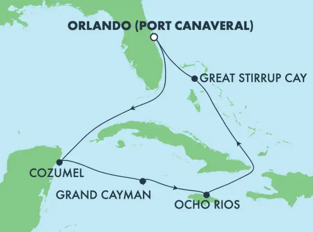 Karaiby - Port Canaveral - Norwegian Prima