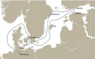 Morze Bałtyckie - Hamburg - Queen Anne