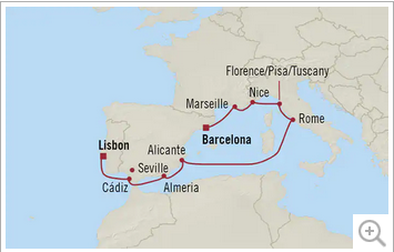 Morze Śródziemne - Barcelona - Riviera