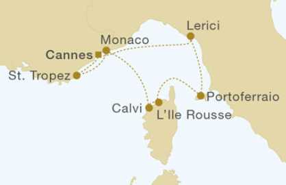 Morze Śródziemne - Cannes - Royal Clipper
