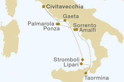 Morze Śródziemne - Civitavecchia - Royal Clipper
