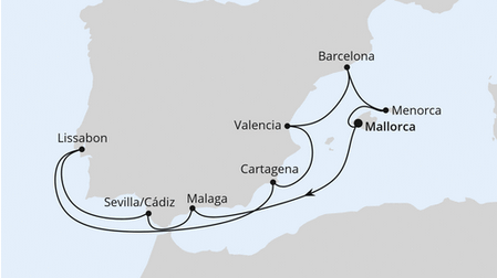 Morze Śródziemne - Majorka - AIDAstella