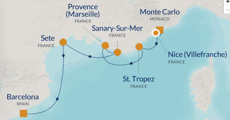 Morze Śródziemne - Monte Carlo - Azamara Pursuit