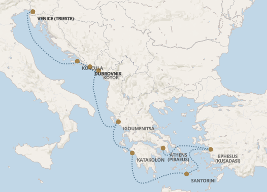 Morze Śródziemne - Pireus - Seven Seas Navigator