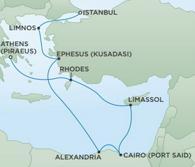 Morze Śródziemne - Pireus - Seven Seas Navigator