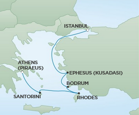 Morze Śródziemne - Pireus - Seven Seas Splendor