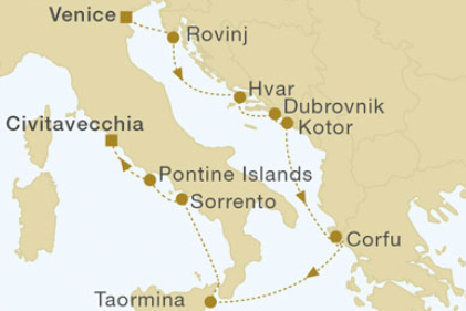 Morze Śródziemne - Wenecja - Royal Clipper