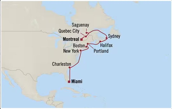 Wschodnie USA - Montreal - Nautica
