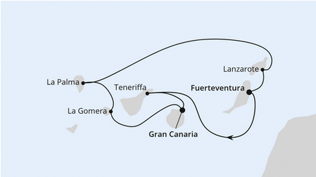 Wyspy Kanaryjskie - Fuerteventura- AIDAmar
